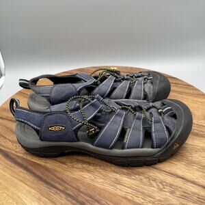 Keen Newport H2 Sandals Womens Size 10 Blue Closed Toe Water Hiking Toe Guard